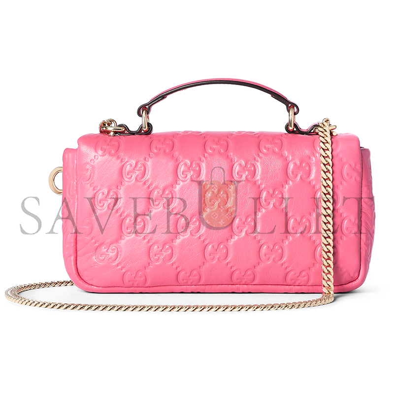 GUCCI GG MILANO SMALL TOP HANDLE BAG 806017 (21*12.5*6cm)